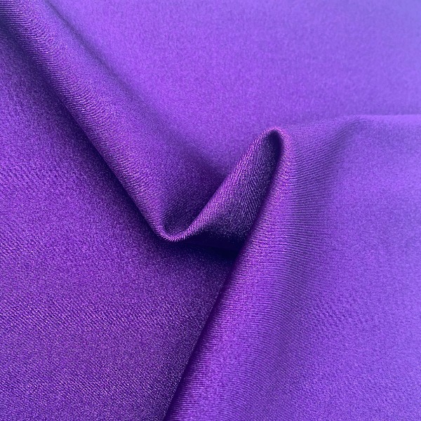 73%-Nylon 27%-Spandex Weight-243 Gsm Width-156cm PURPLE SHINY FABRIC